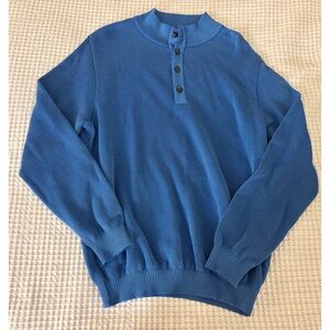 Tom James Button Sweater Pullover